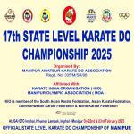 17th MANIPUR STATE LEVEL KARATE DO CHAMPIONSHIP 2025